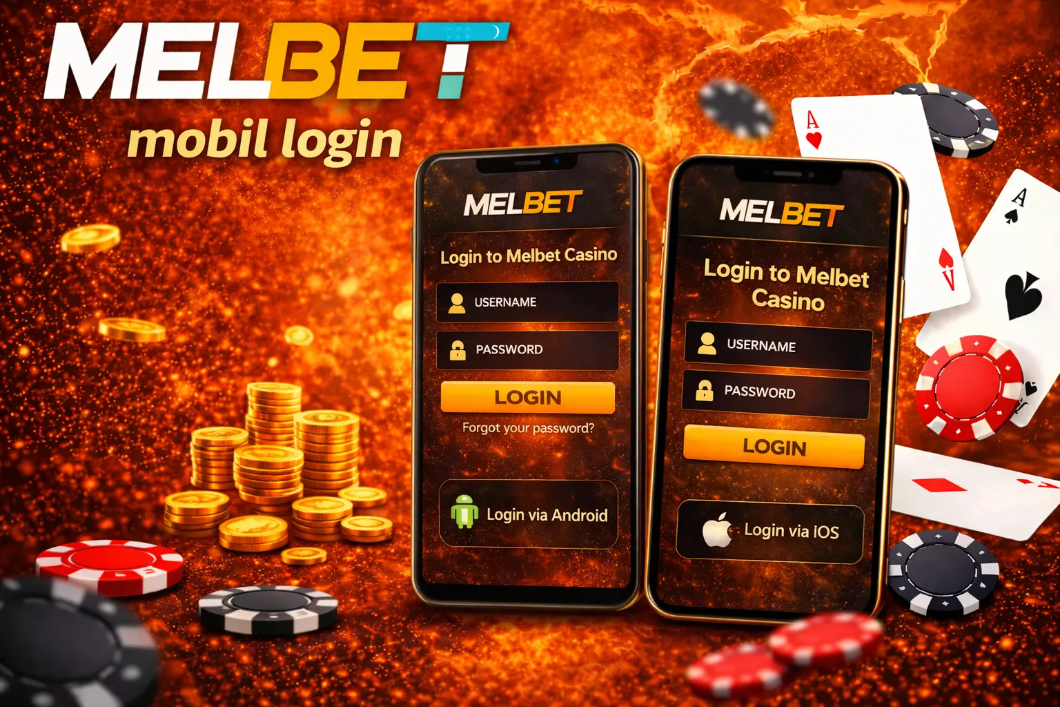 Melbet mobil login